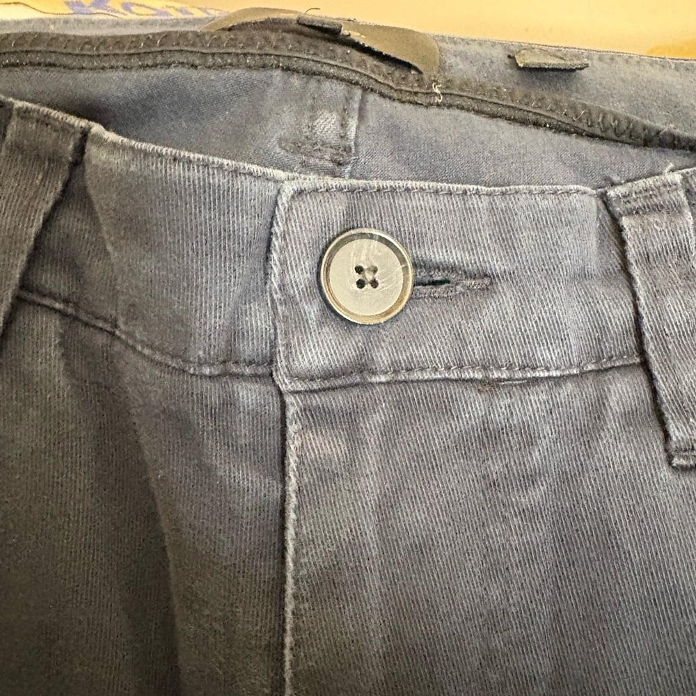 Vince Men's Slim Fit Dylan Chino Pants Black 34x30  Stretch Business Casual Work - Picture 4 of 4